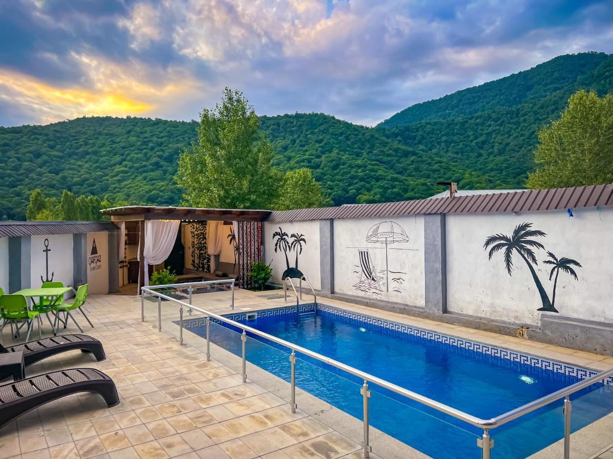 Qafqaz Family Chalet Gabala Exterior photo