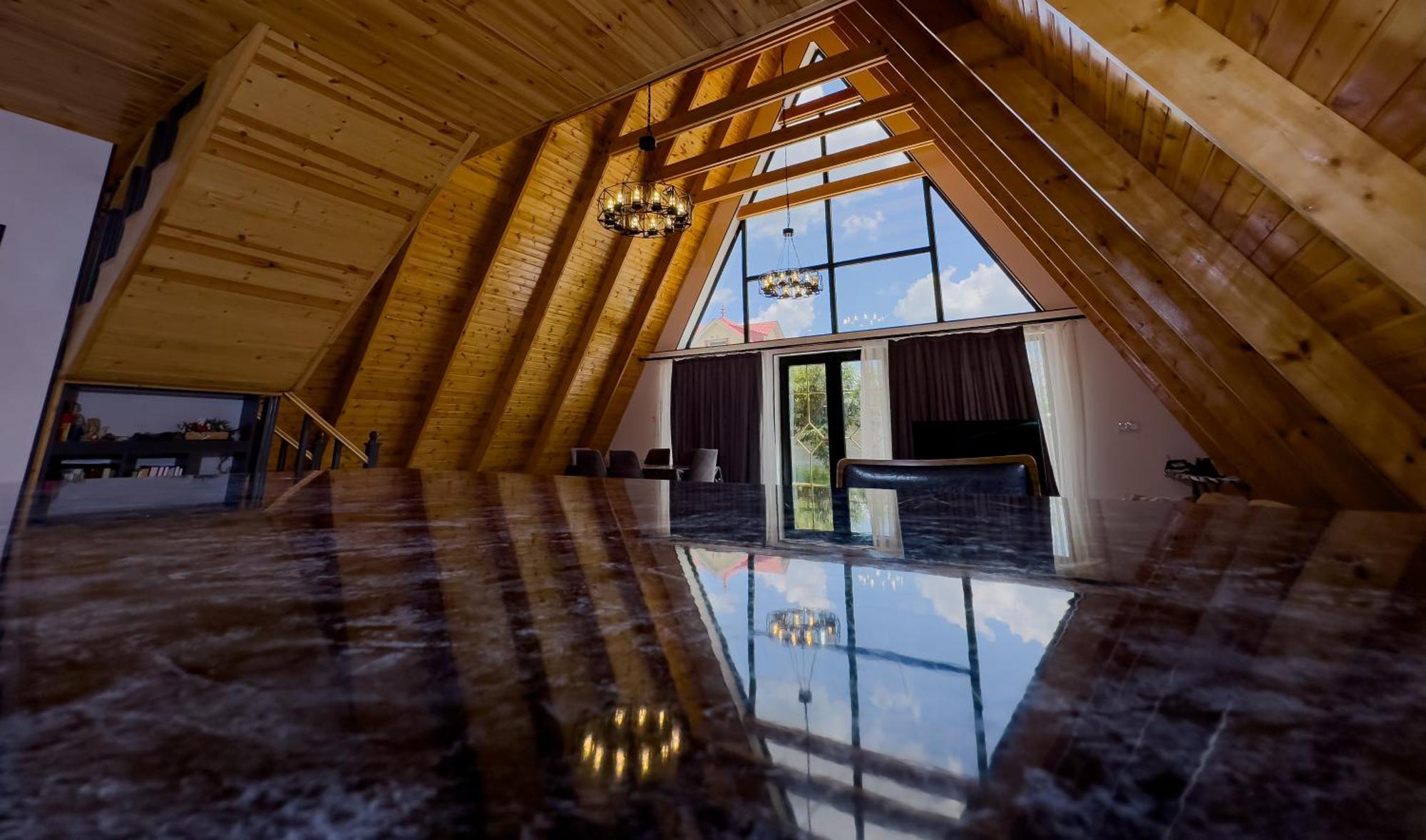 Qafqaz Family Chalet Gabala Exterior photo