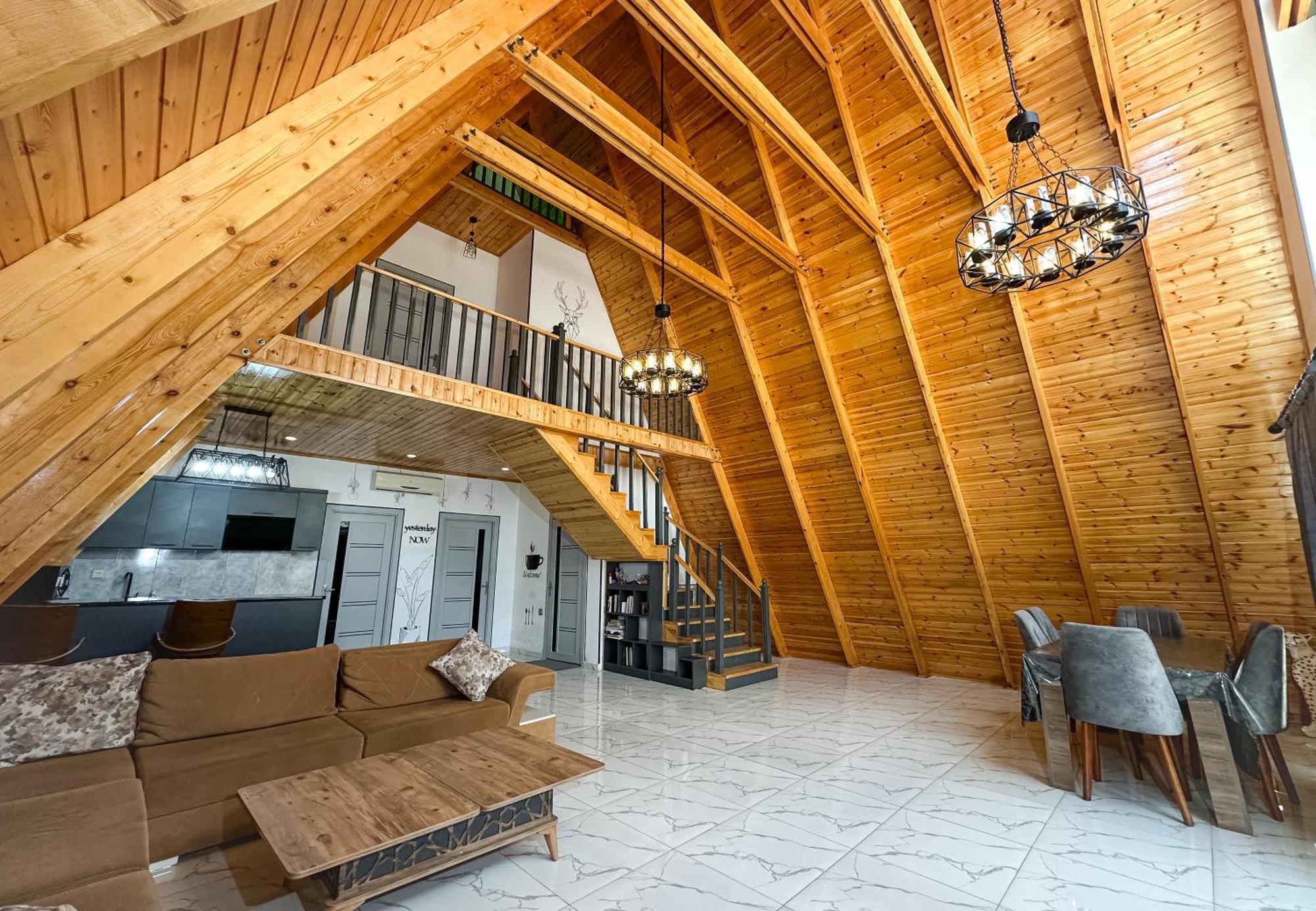 Qafqaz Family Chalet Gabala Exterior photo